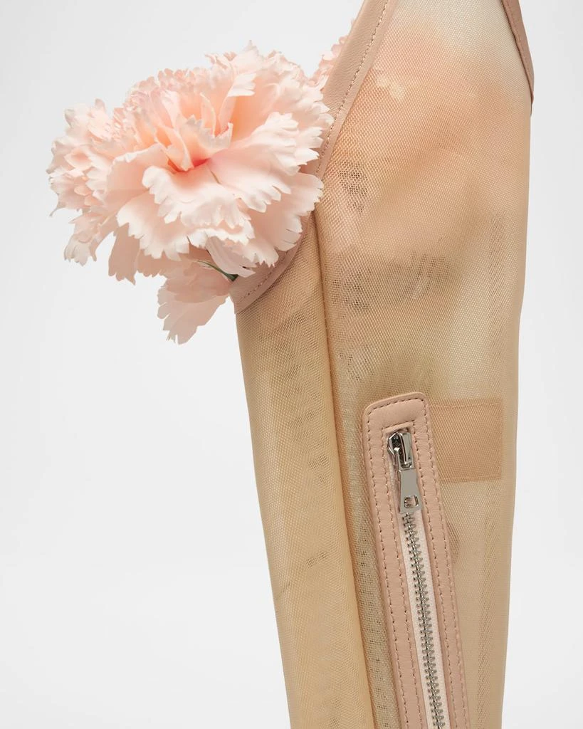 Simone Rocha XL Stuffed Carnation Bouquet Clutch Bag 7