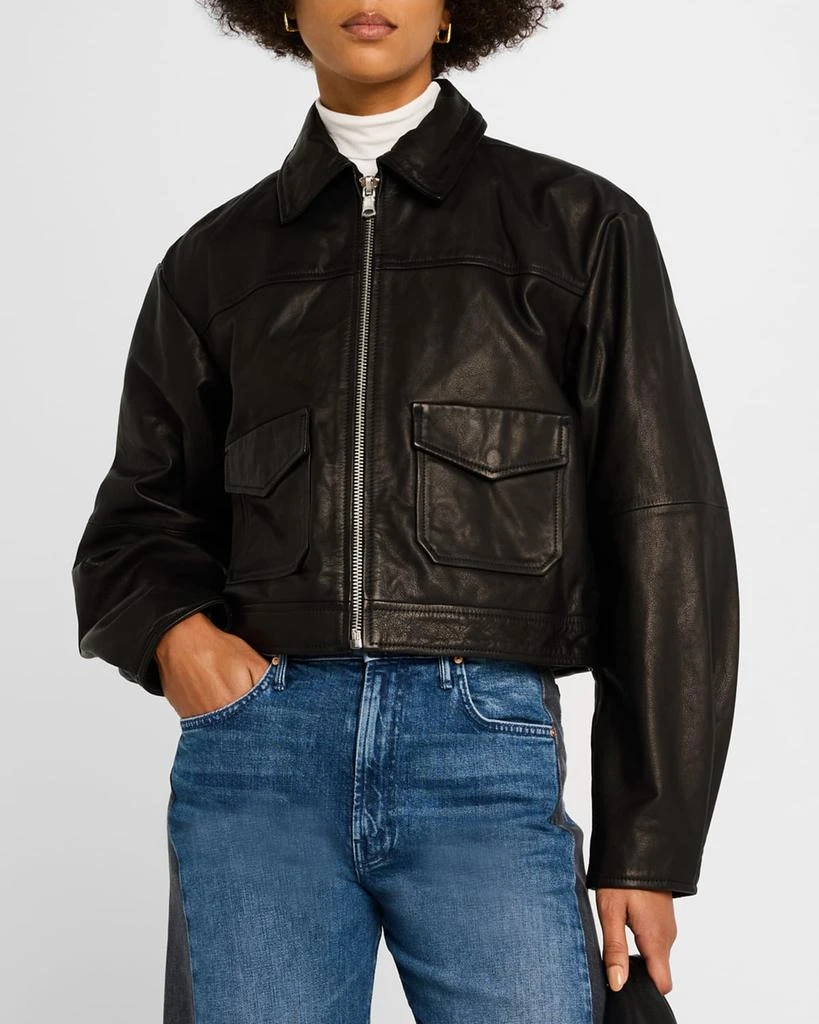 Paige Clyde Leather Jacket 4