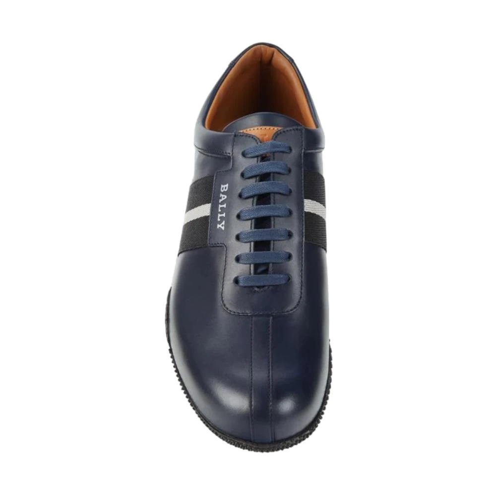 Bally Frenz Men's 6230487 Ink Leather Sneakers 4