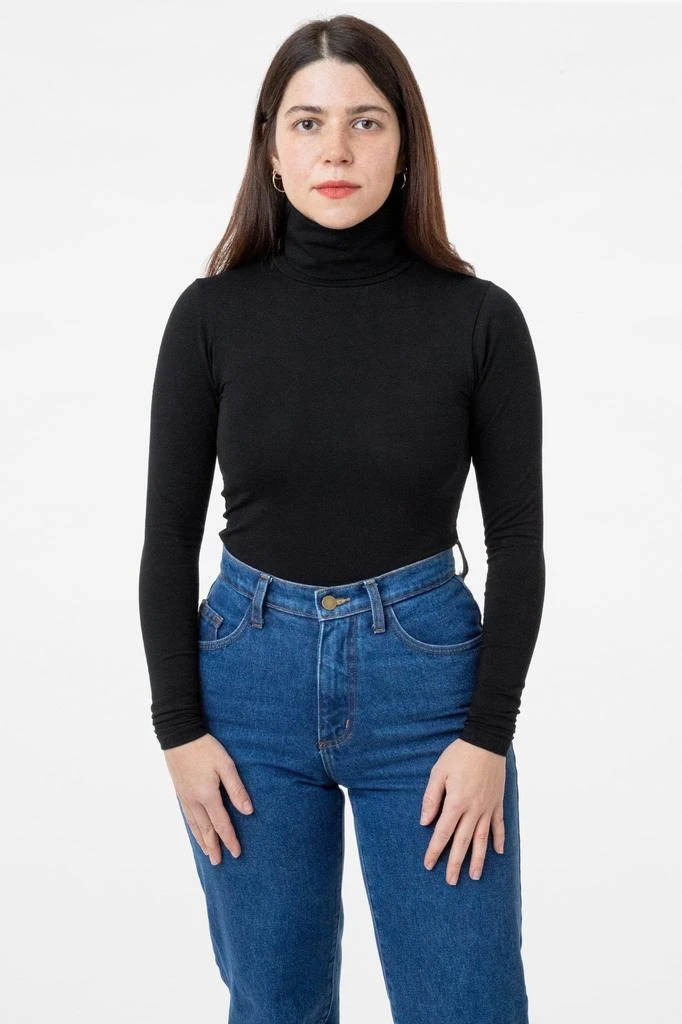 Los Angeles Apparel 8306 - Cotton Spandex Turtleneck 15