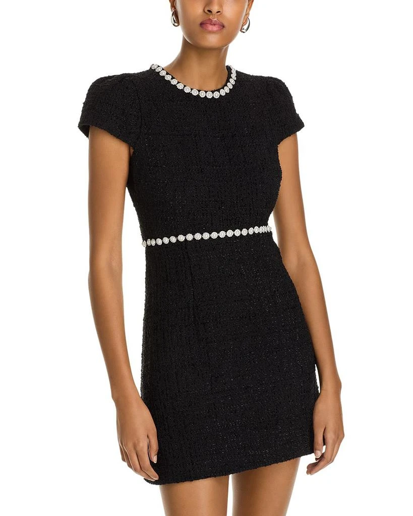 Likely Morley Embellished Bouclé Mini Dress 1