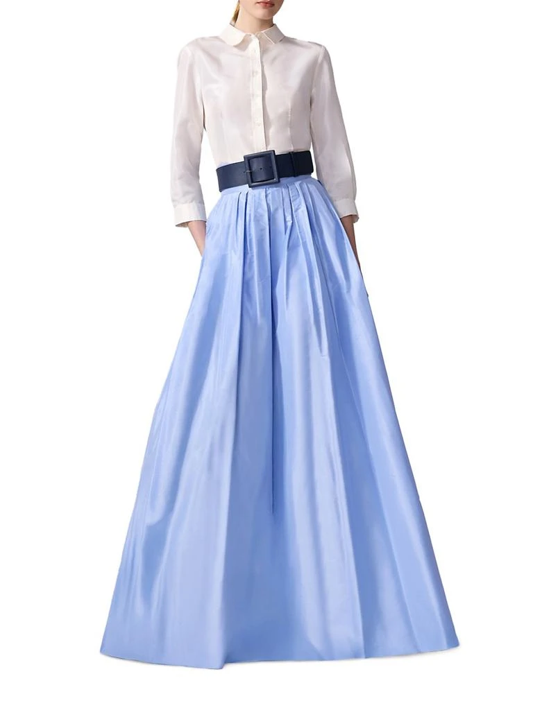 Carolina Herrera Signature Taffeta Blouse 2