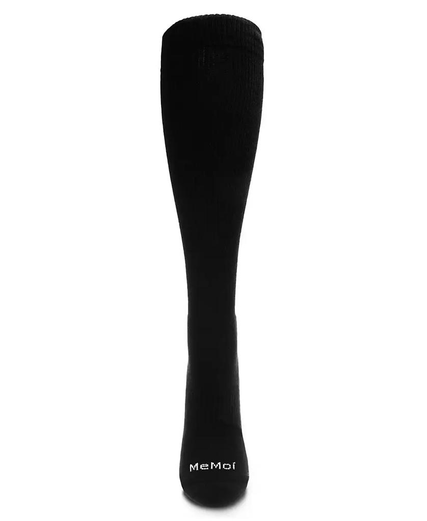 Memoi Unisex Classic Knee High Cotton Compression Socks WFC1520