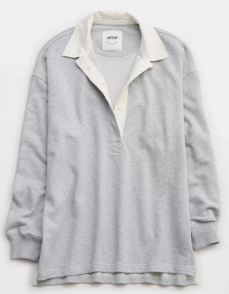 Aerie Aerie Prep Rally Rugby Sweatshirt 4