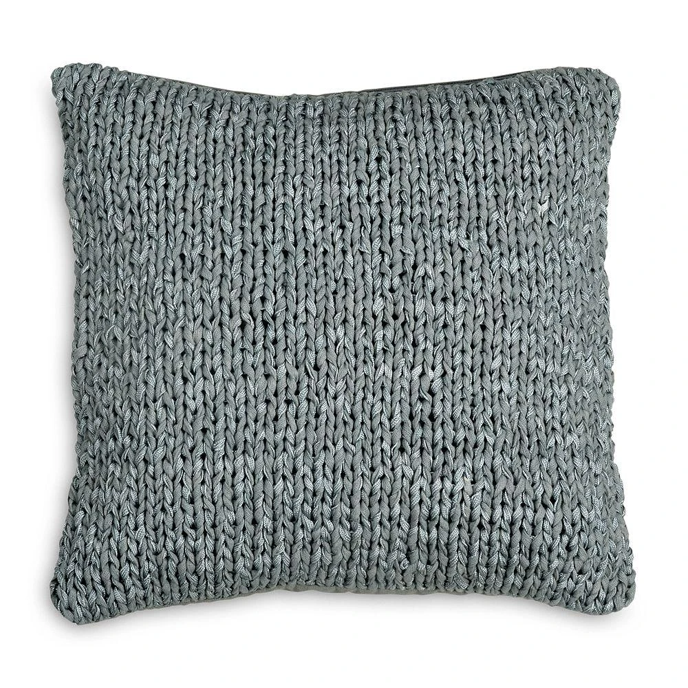 DKNY PURE Macrame Decorative Pillow, 16" x 16" 1