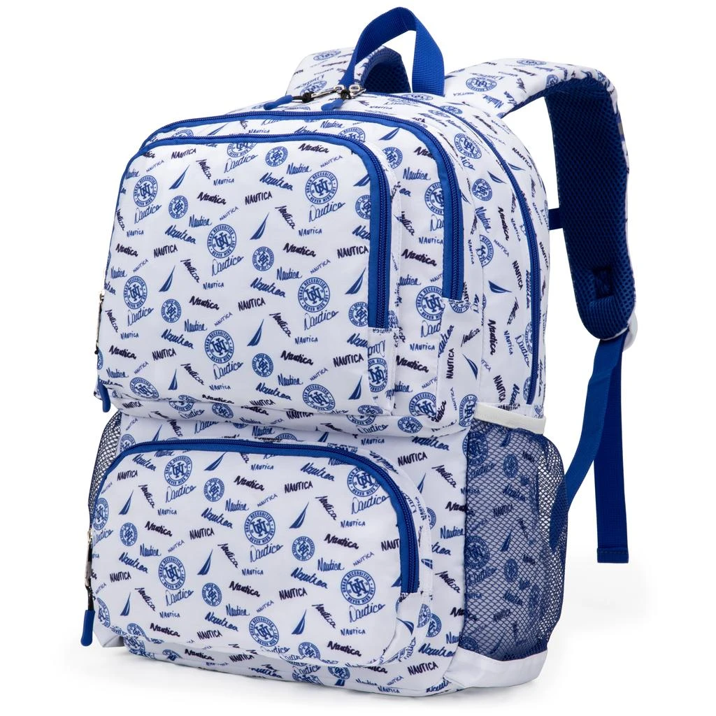 Nautica Kids Backpack for Kindergarten, Elementary School | 17" Tall | Varsity 1