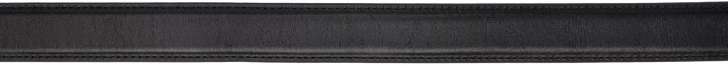 Andersons Black Narrow Stitch Trimmed Formal Belt