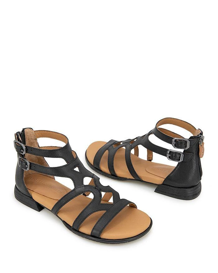 Gentle Souls Women's Hallie Strappy Gladiator Sandals 7