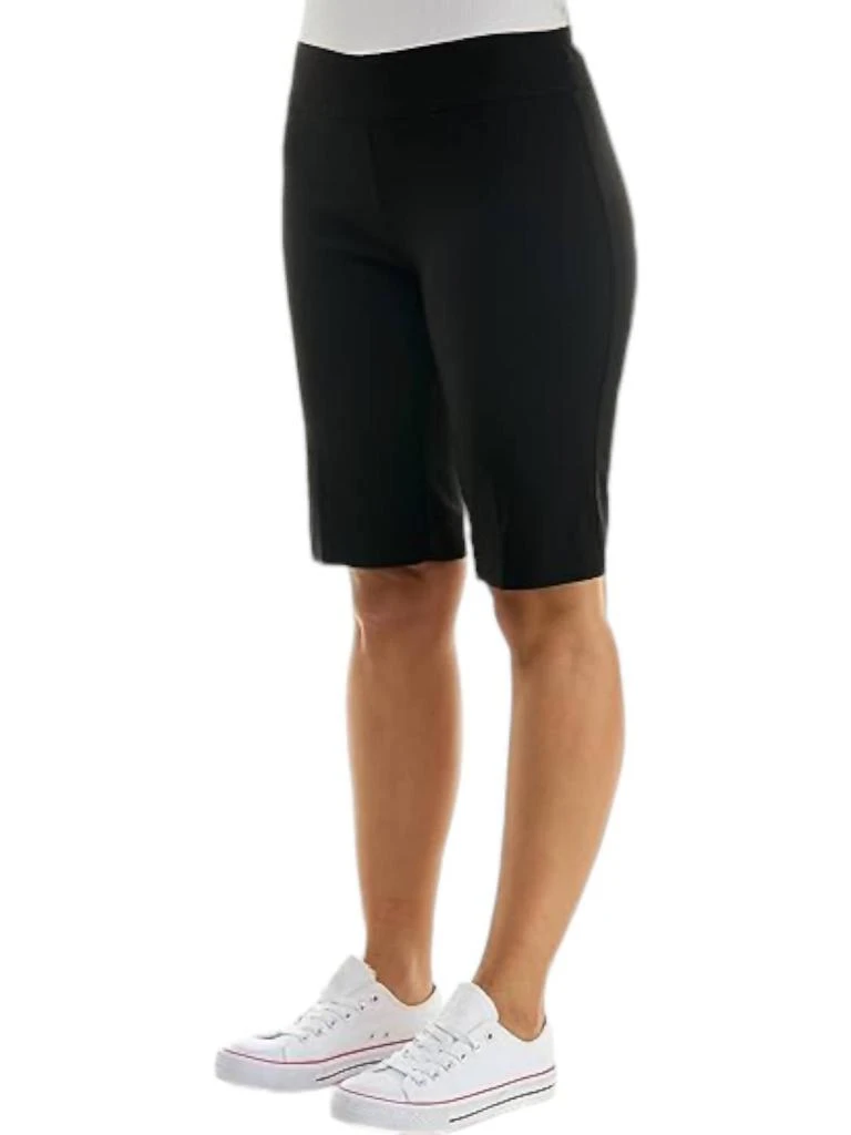 Zac Posen Pull On Millennium Bermuda Shorts In Black 3