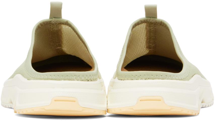 Salomon Green RX Slide 3.0 Suede Slippers - Business Casual