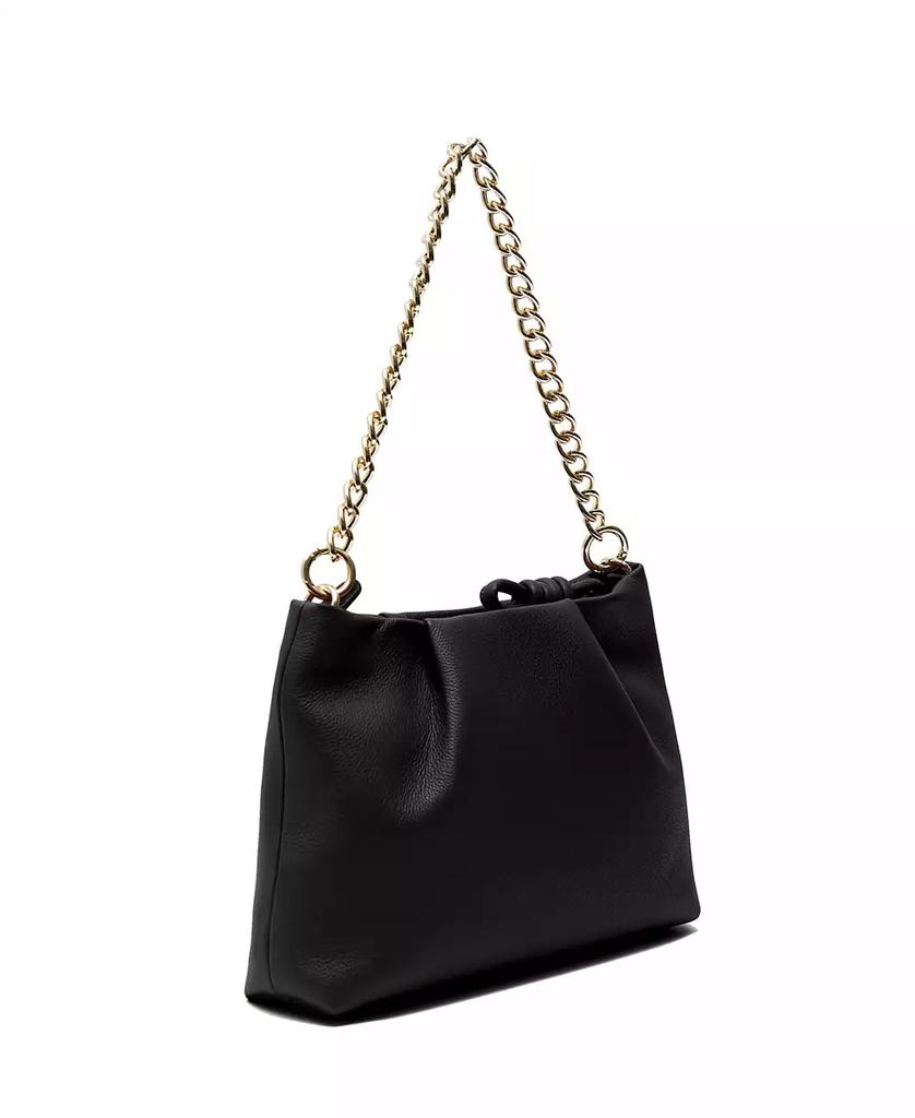 Esin Akan Midi Mayfair Leather Clutch Crossbody Bag