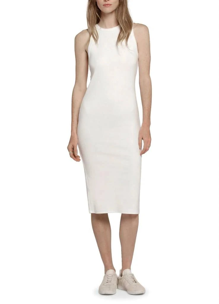 Current Elliott Current/Elliott - Ava Round Neck Sleeveless Dress 1