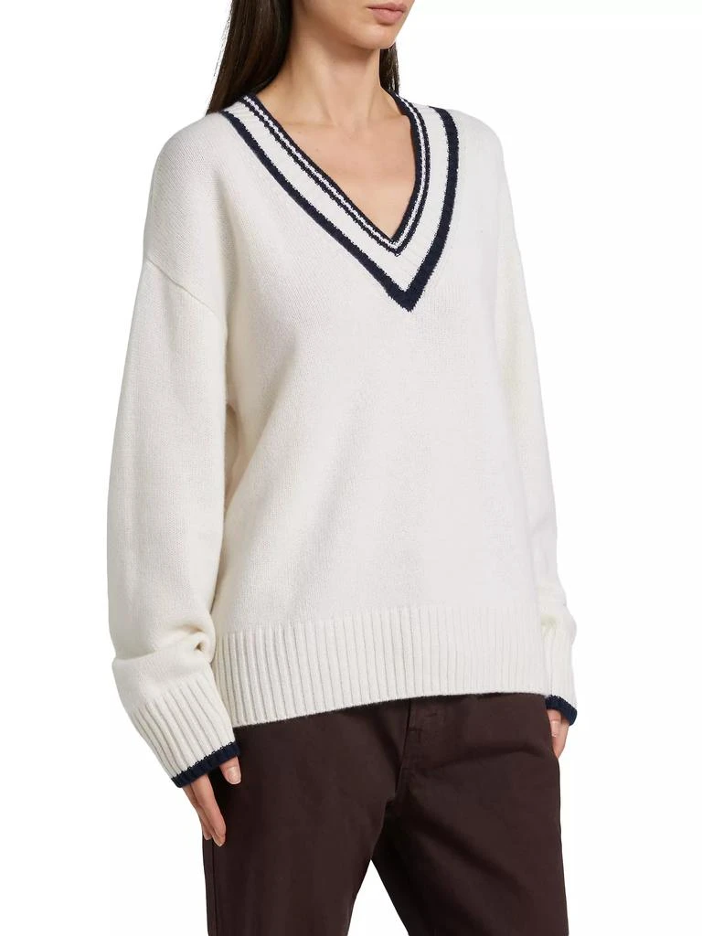 Reformation Jadey Oversized Cashmere-Wool Sweater 4
