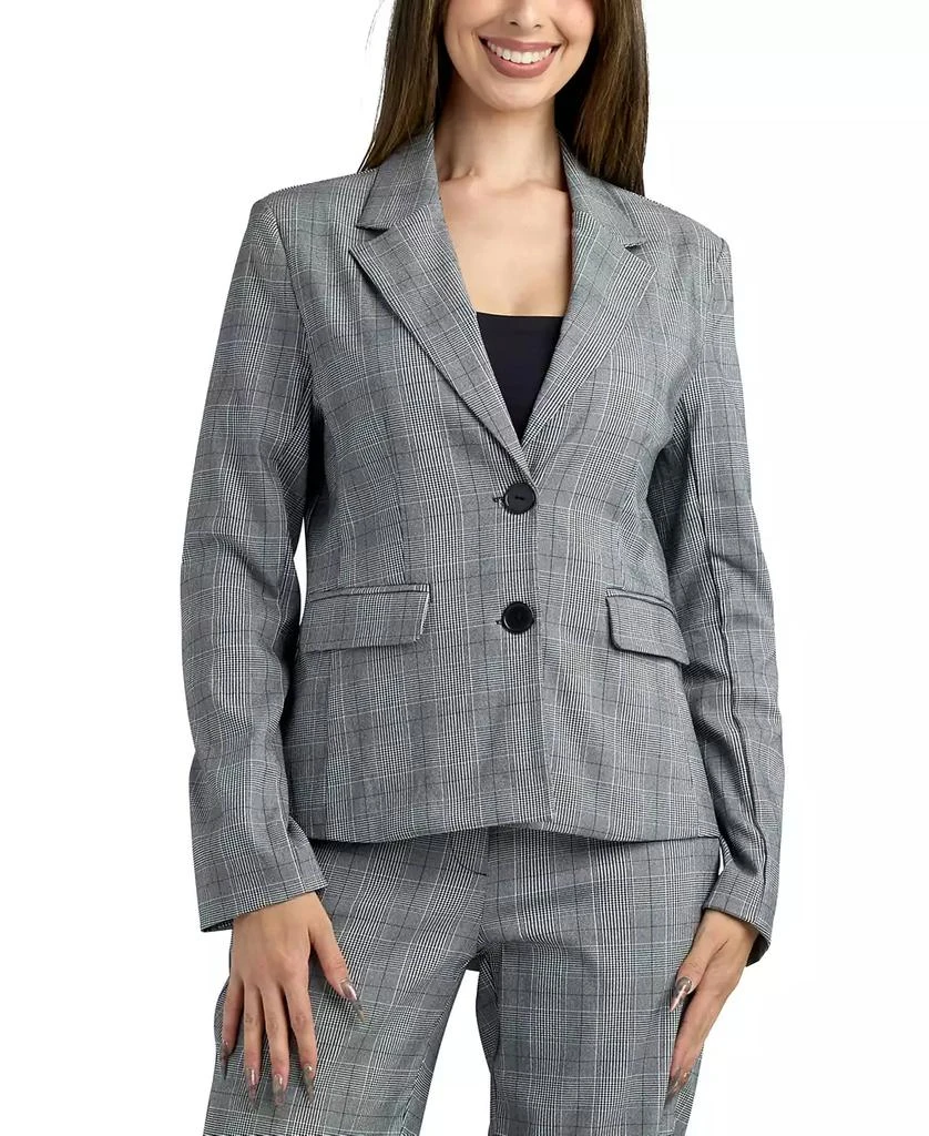 BCX Juniors
 Millennium Notch Collar Check Blazer