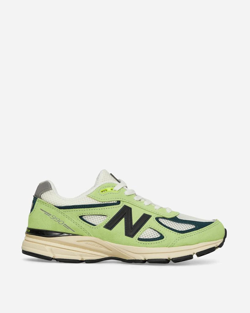 New Balance Made in USA 990v4 Sneakers Hi-Lite / Deep Ocean 1