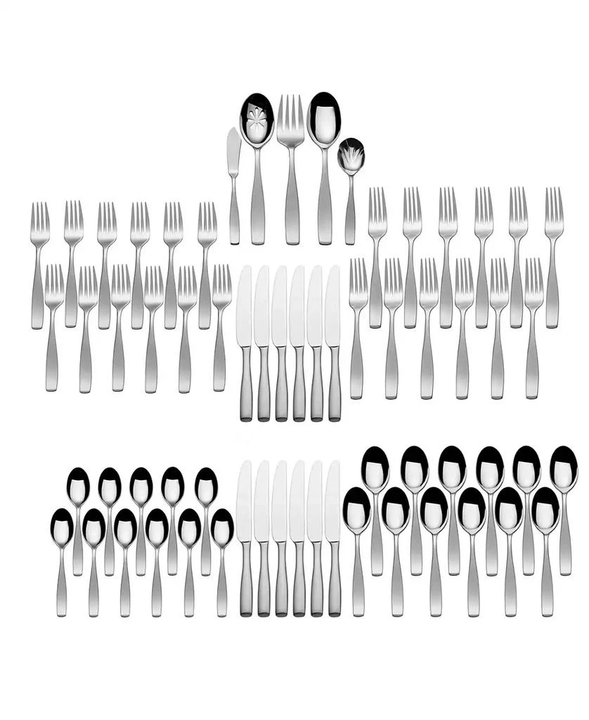 Mikasa Satin Loft 65 Pc Set, Service for 12 1
