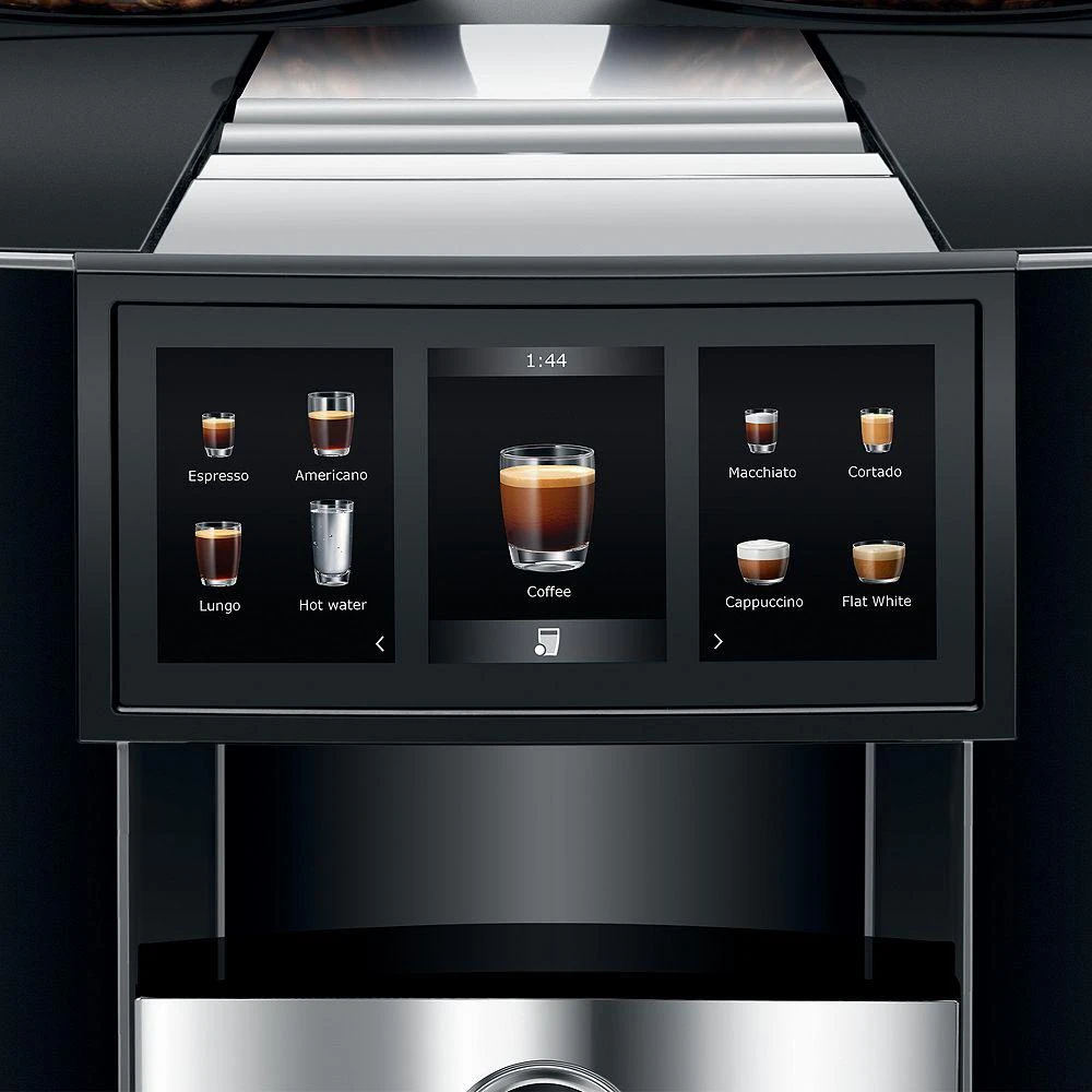 JURA GIGA 10 Hot
Cold Brew with Two Bean Hoppers in Diamond Black 5