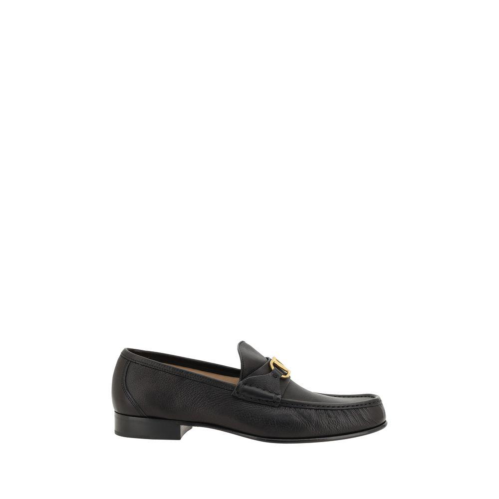 ■VALENTINO■ V-Logo Signature Chunky Loafer Black 5W2S0EU0B Vlogo Signature Calfskin Loafer for Woman in Black