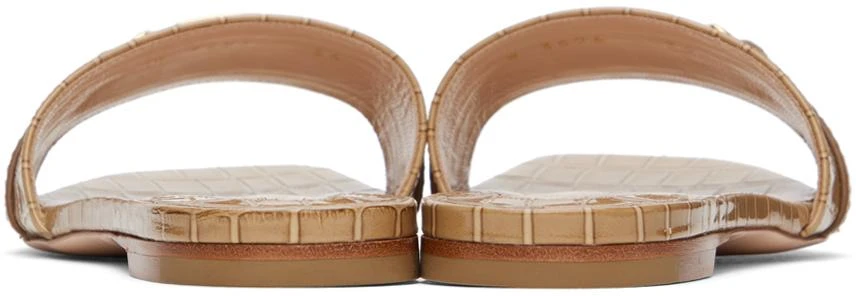 Tom Ford Beige Leather Slides 2