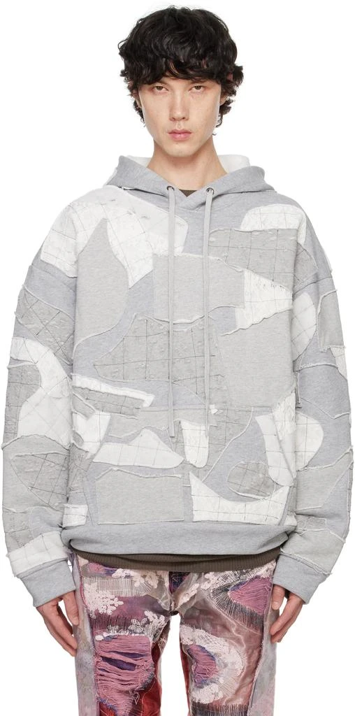 Who Decides War Gray Atom Pullover Hoodie 1