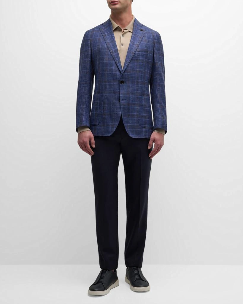 Peter Millar Men's Lowell Plaid Two-Button Sport Coat 2