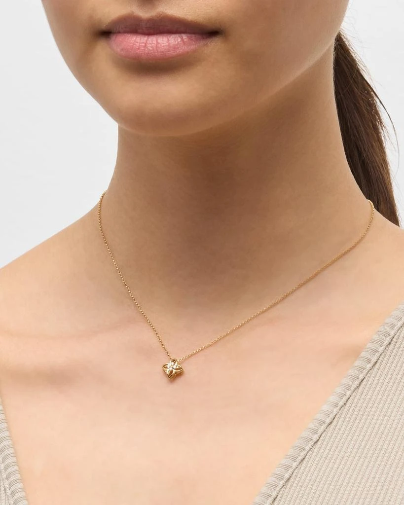 Roberto Coin 18K Petite Venetian Princess Pendant Necklace 2