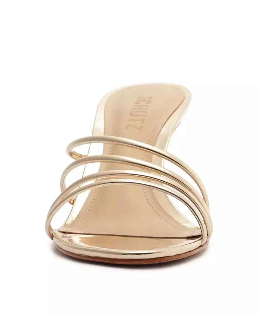 Schutz Women's Inez Kitten Heel Sandals 9