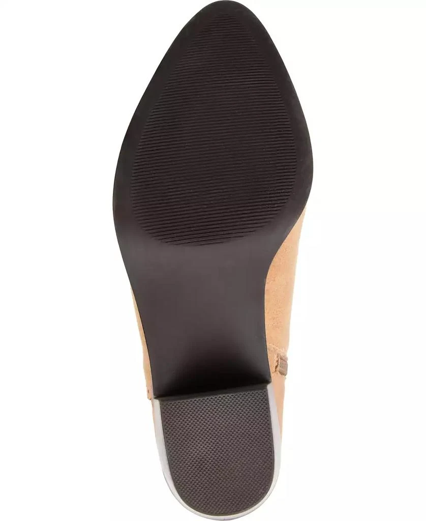 Journee Collection Women's Tessa Scalloped Block Heel Booties 21
