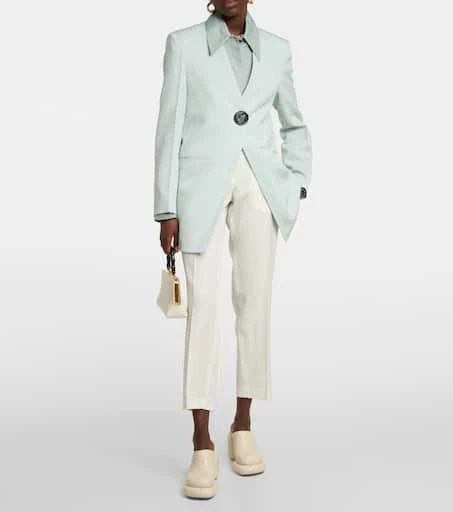 Jil Sander Tailored straight wool pants 2