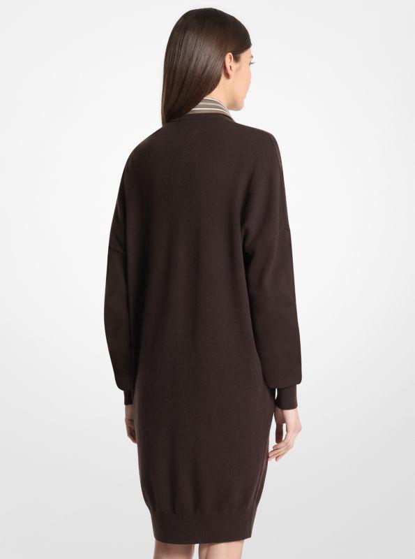 Michael Kors Cashmere V-Neck Tunic Dress