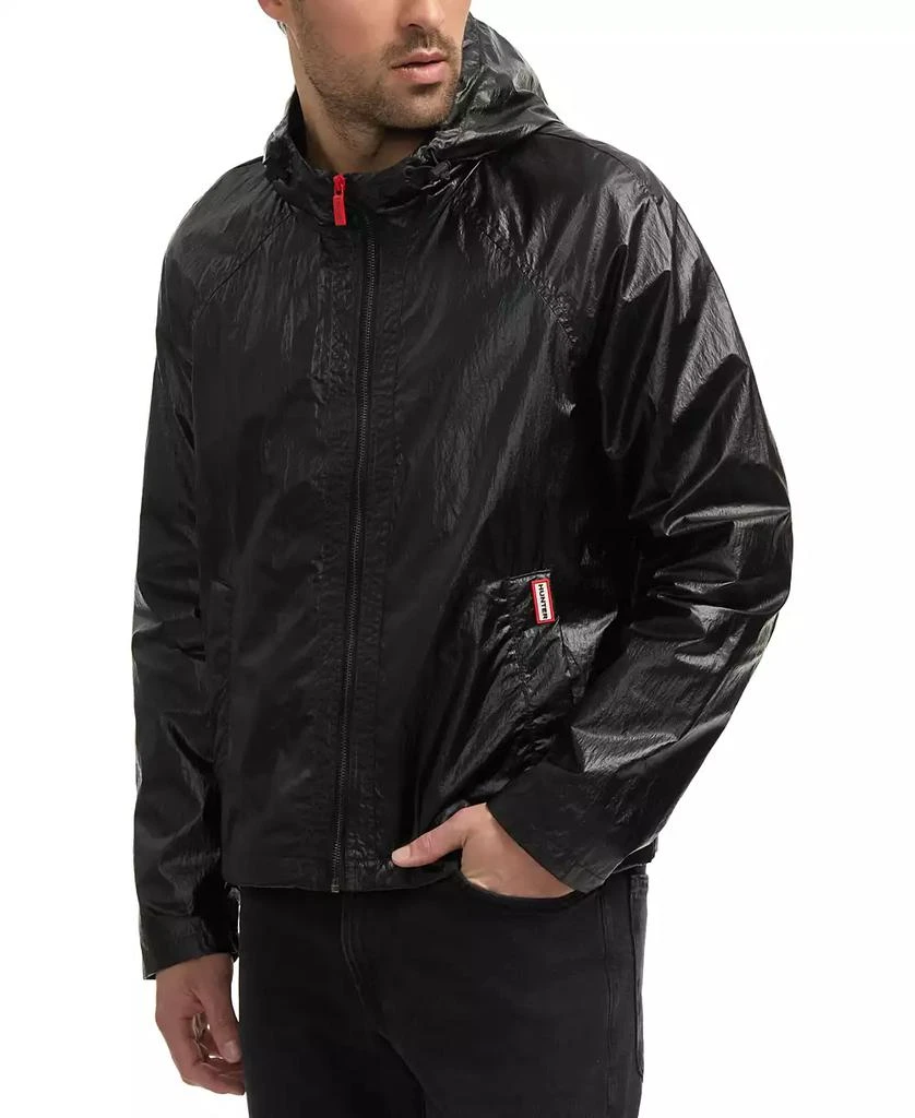Hunter Men's Jay Crinkled Wax Jacket 2