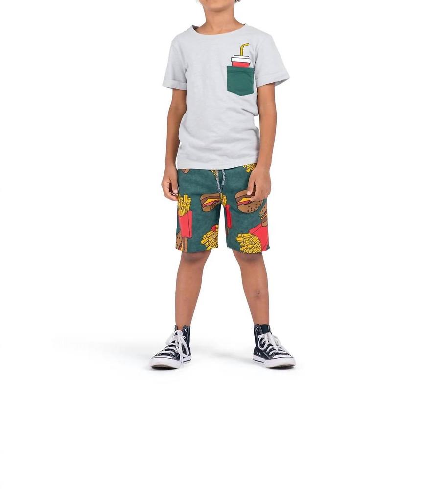 Appaman Day Trip Tee In Light Grey