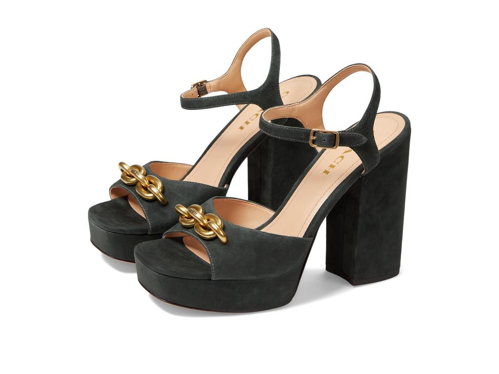 COACH Nicolette Suede Sandal