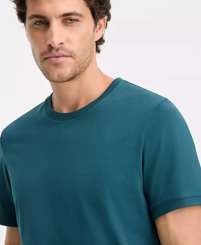 Alfani Men
s Mercerized Cotton Short Sleeve Crewneck T-Shirt, Created for Macy
s 3