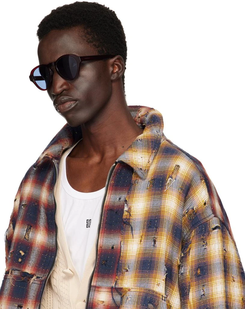 Givenchy Burgundy GV Day Sunglasses 4