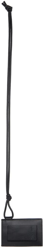 Bottega Veneta Black Strap Card Holder