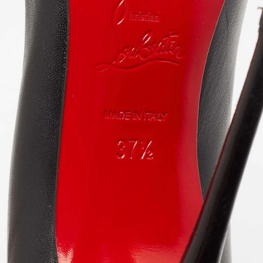 Christian Louboutin Christian Louboutin Black Leather Cabo Pumps Size 37.5 8