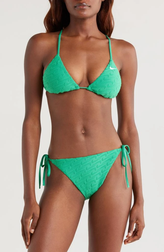 NIKE Tie Side Terry Bikini Bottoms 7