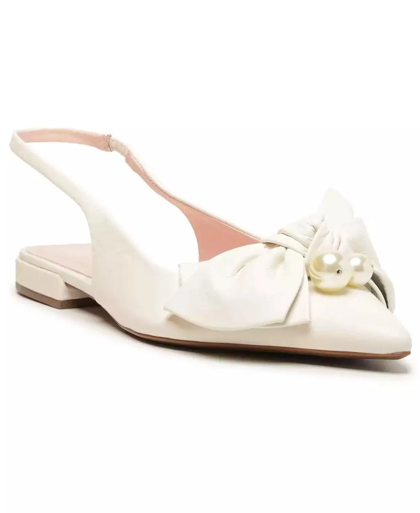 Arezzo Women's Mother of Pearl Ballet Flats 1