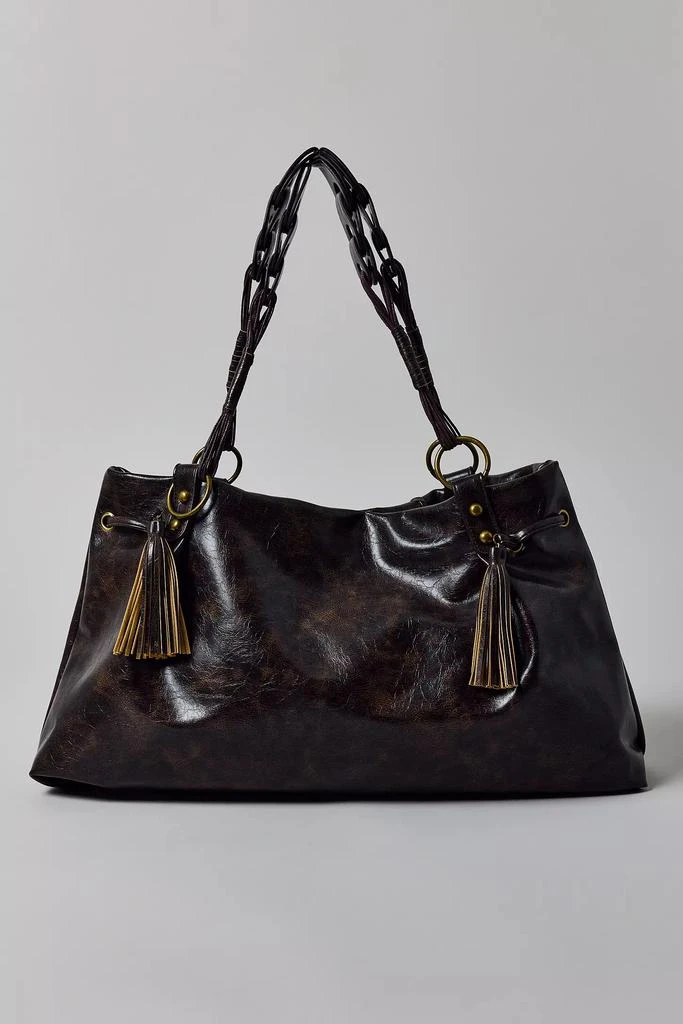 BDG Silence + Noise Washed Faux Leather Tote Bag 4