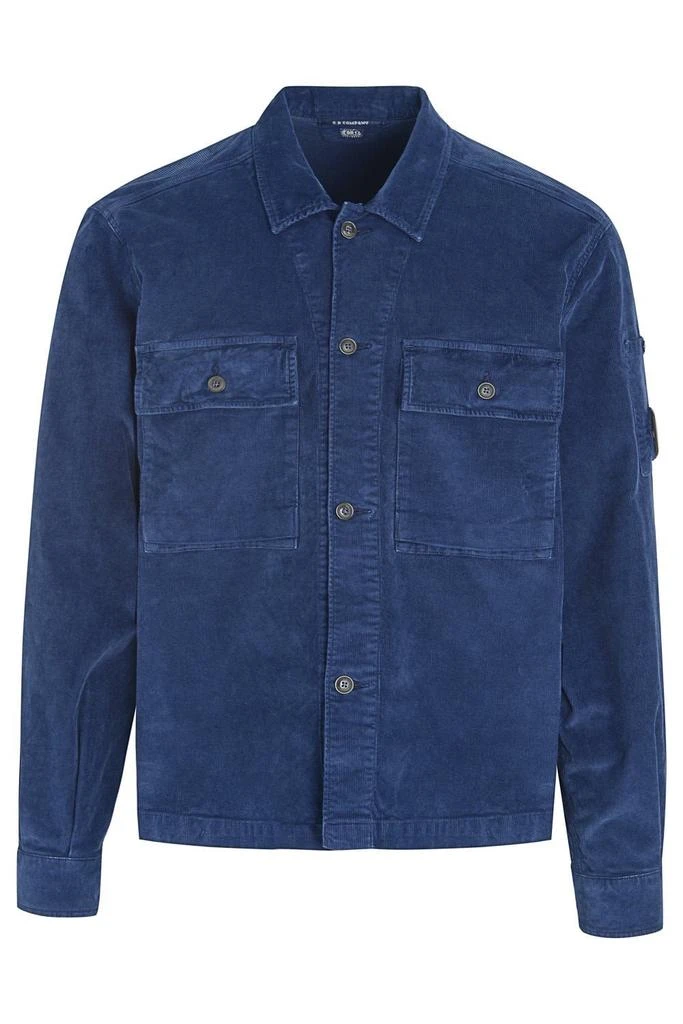 C.P. Company C.P. Company Lens Detailed Corduroy Overshirt 1