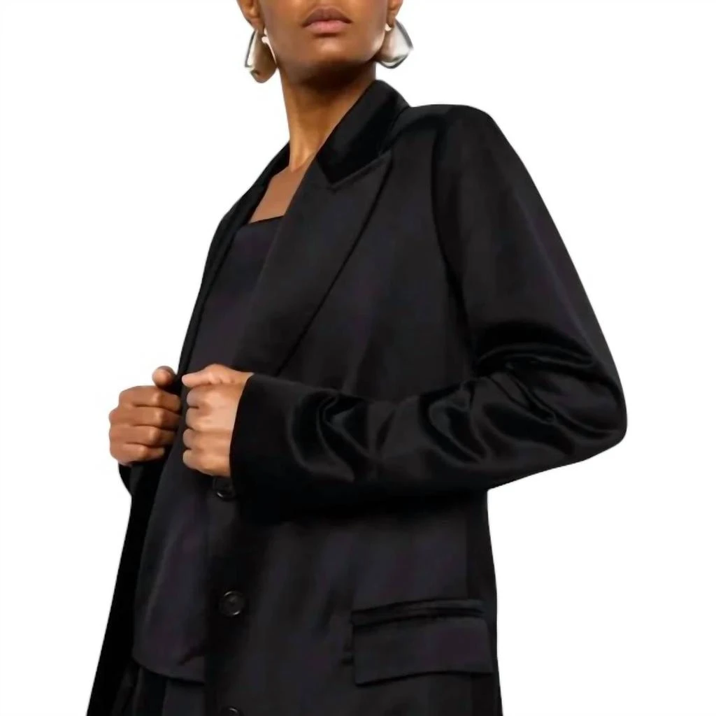 A.L.C. A.L.C. - Mid Length Jude Satin Coat 6