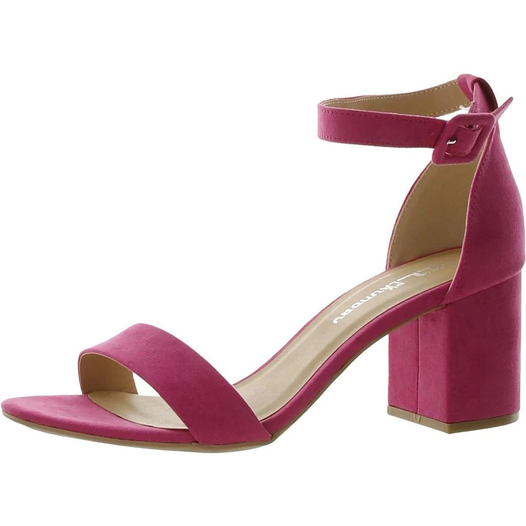 CL By Laundry Jody  Womens Ankle Strap Open Toe Heels 5