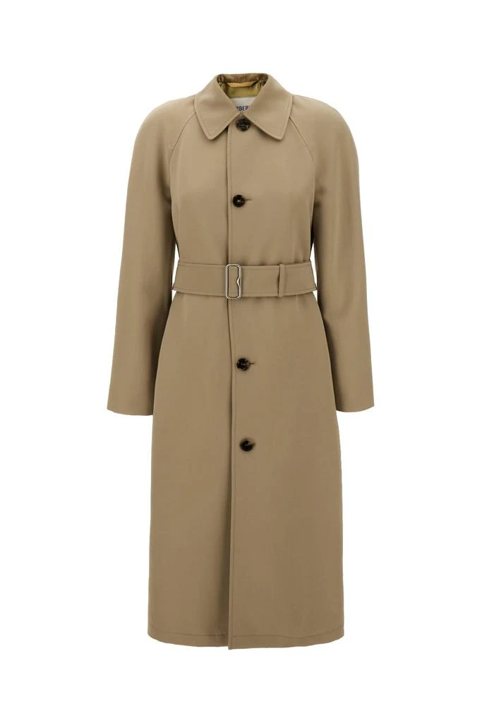 Burberry Burberry Single Breasted Belted Trench Coat 1