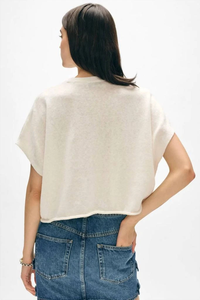 White + Warren White + Warren - Organic Cotton Blend Easy T-shirt 4