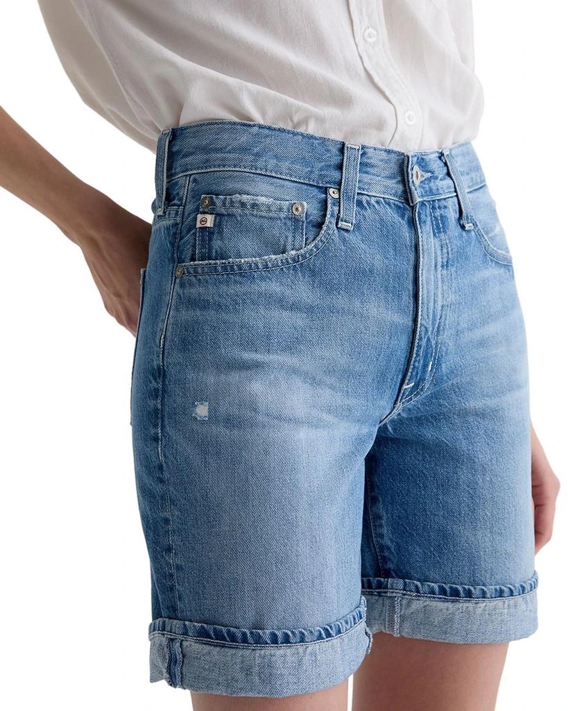 AG Ex Boyfriend Mid Rise Bermuda Shorts in 17 Years Divergent 6