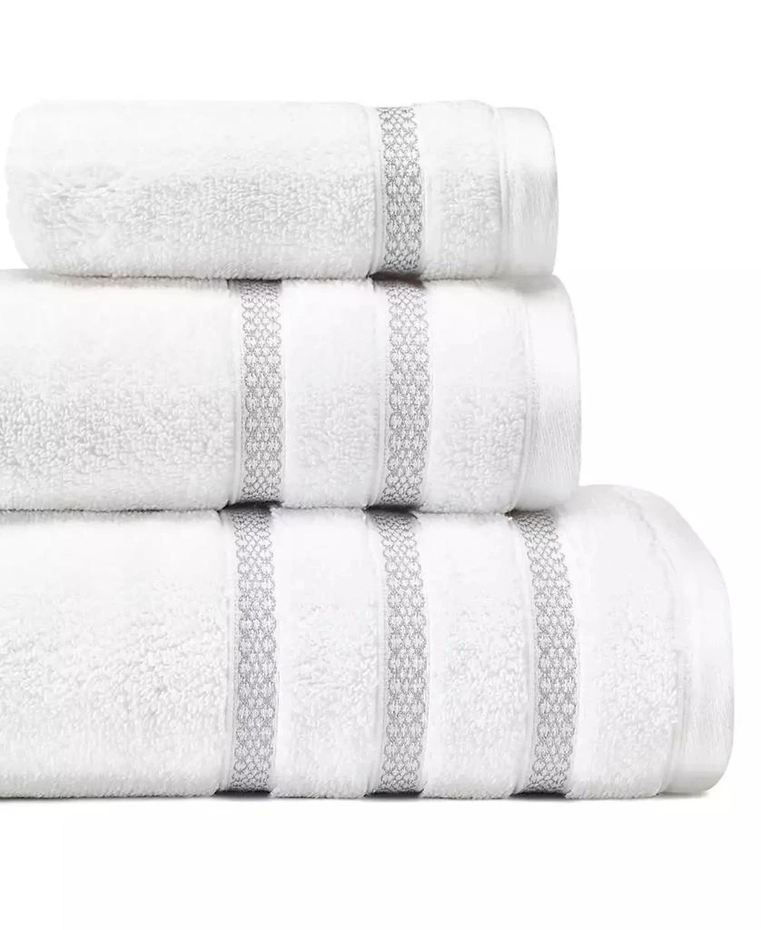 Vera Wang Textured Trellis 3-Pc. Towel Set 2