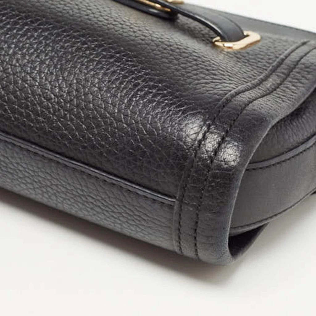 Coach Coach Black Leather Swagger Wristlet Crossbody Bag 16
