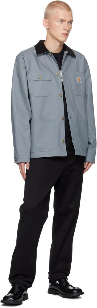 Carhartt WIP Gray Michigan Chore Coat 4