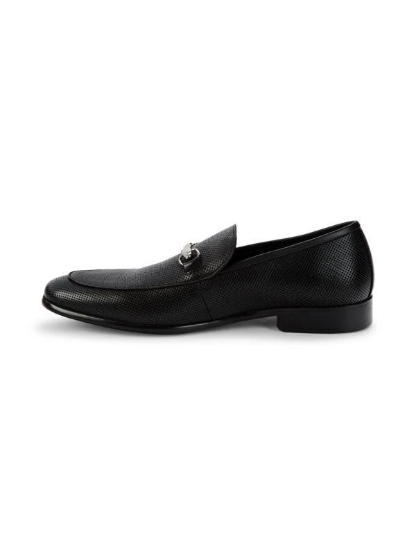 Saks Fifth Avenue Dolo Perforated Leather Loafers 4